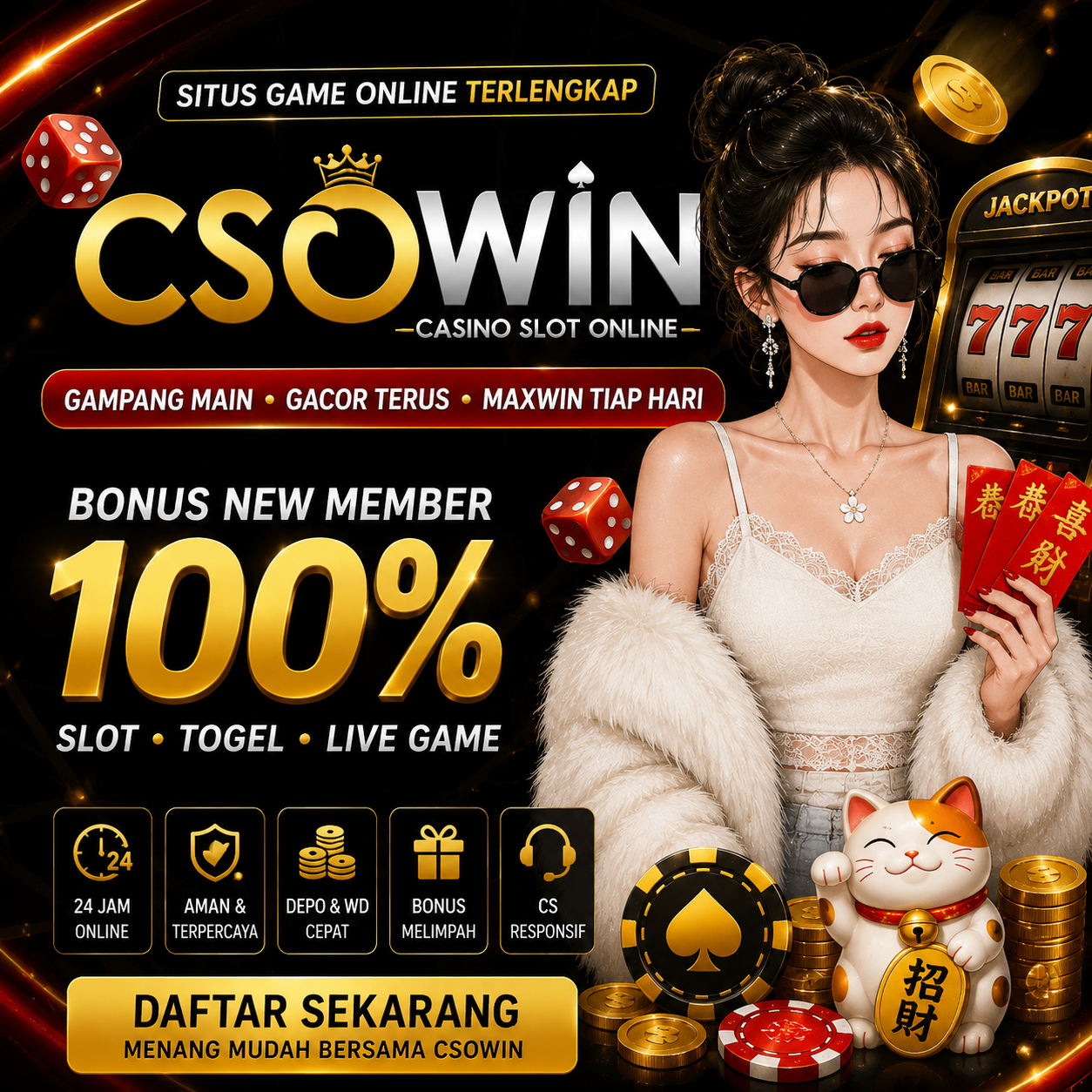 CSOWIN Front Black 